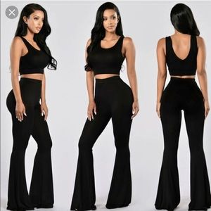 Black two “ keep it on the low” set